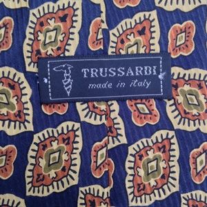 men's Trussardi tie - 3.5 to 3.75" wide